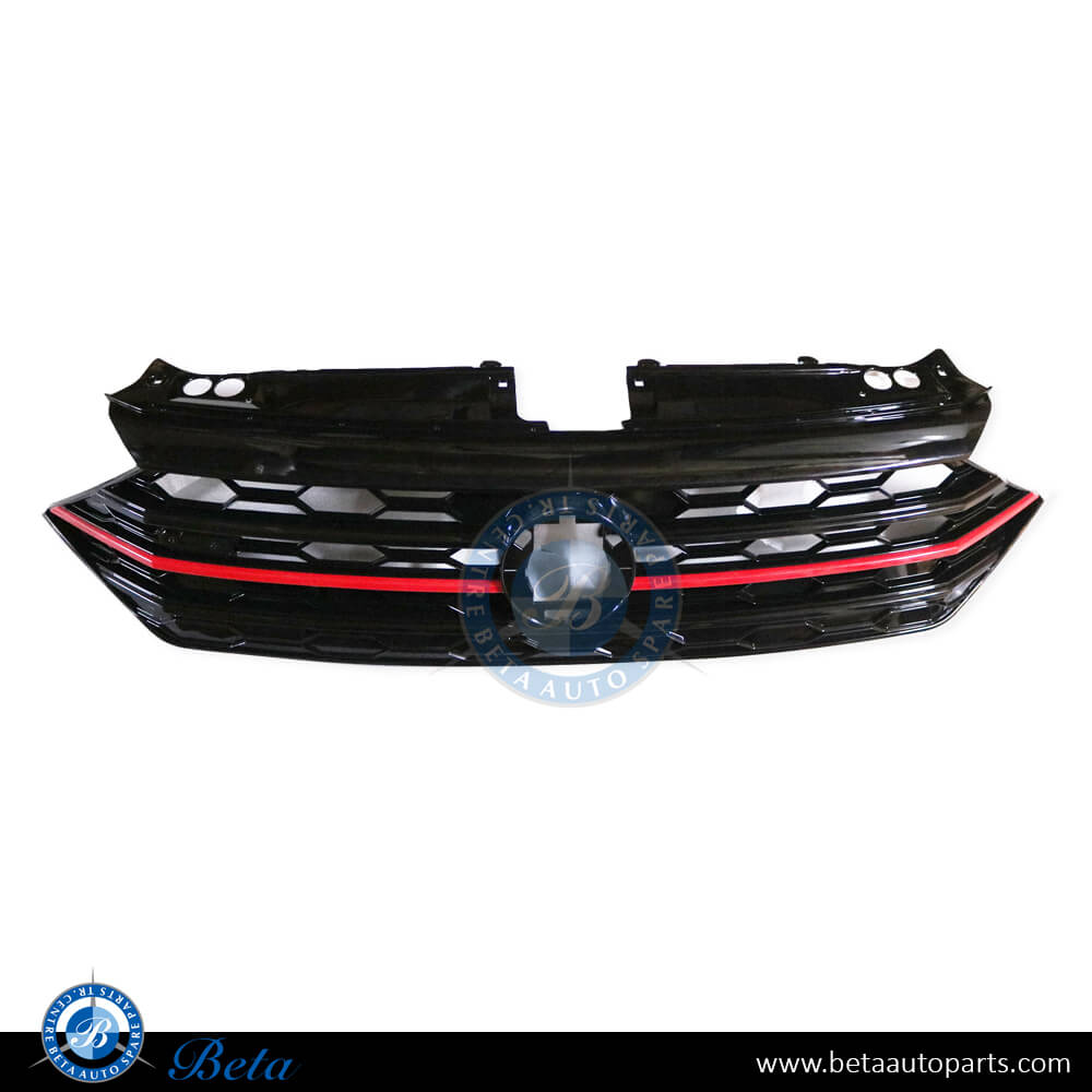 Radiator Grille for Volkswagen Jetta GLI 2019-Up models, Part Number 17A853651AD Radiator Grille for Volkswagen Jetta GLI 2019-Up models, Part Number 17A853651AD